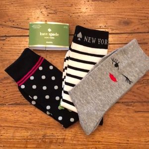 NWT - - KATE SPADE ♠️ SOCKS
